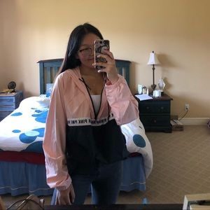 PINK anorak jacket